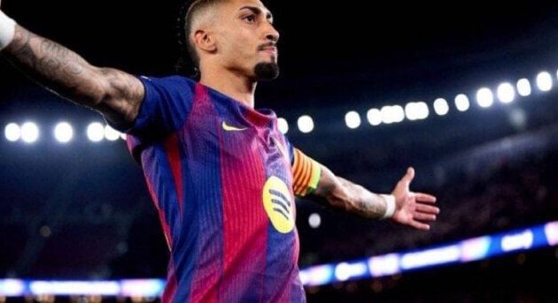 رافينها يقود برشلونة لفوز مهم على أوساسونا في الدوري الإسباني – يلا شوت