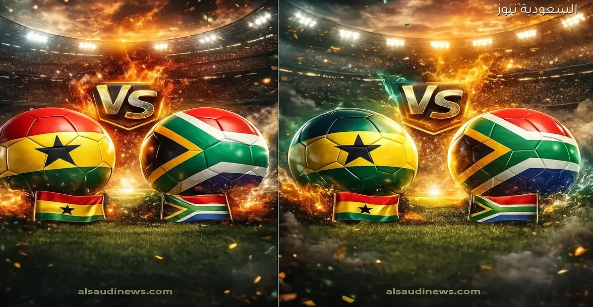 يلا شوت مشاهدة مباراة جنوب افريقيا وغانا الودية اليوم بث مباشر قبل بطولة أمم أفريقيا