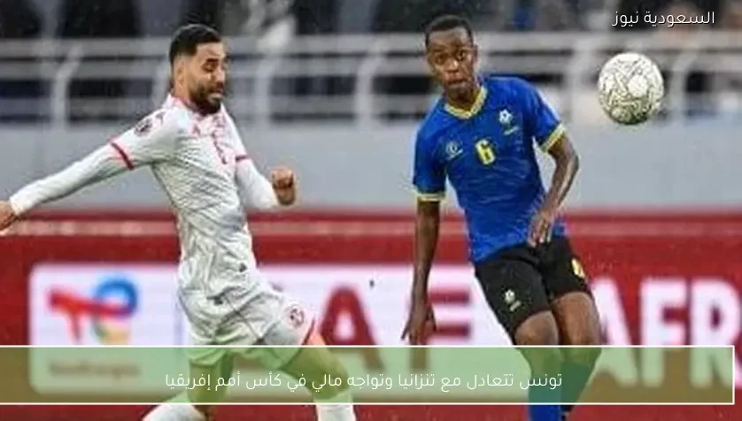 تونس تتعادل مع تنزانيا وتواجه مالي في كأس أمم إفريقيا – يلا شوت