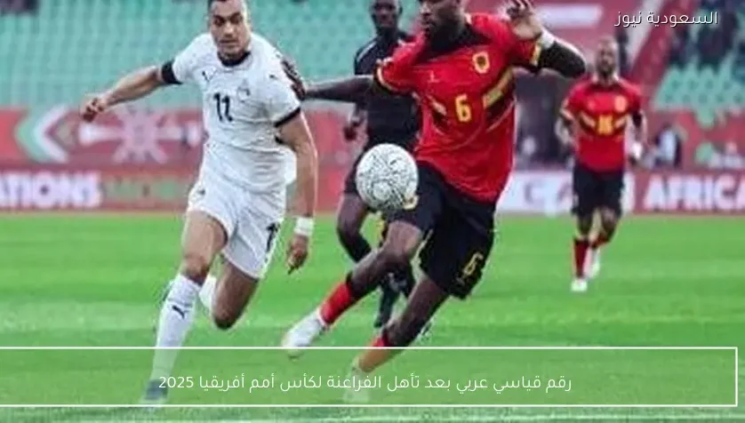 رقم قياسي عربي بعد تأهل الفراعنة لكأس أمم أفريقيا 2025 – يلا شوت