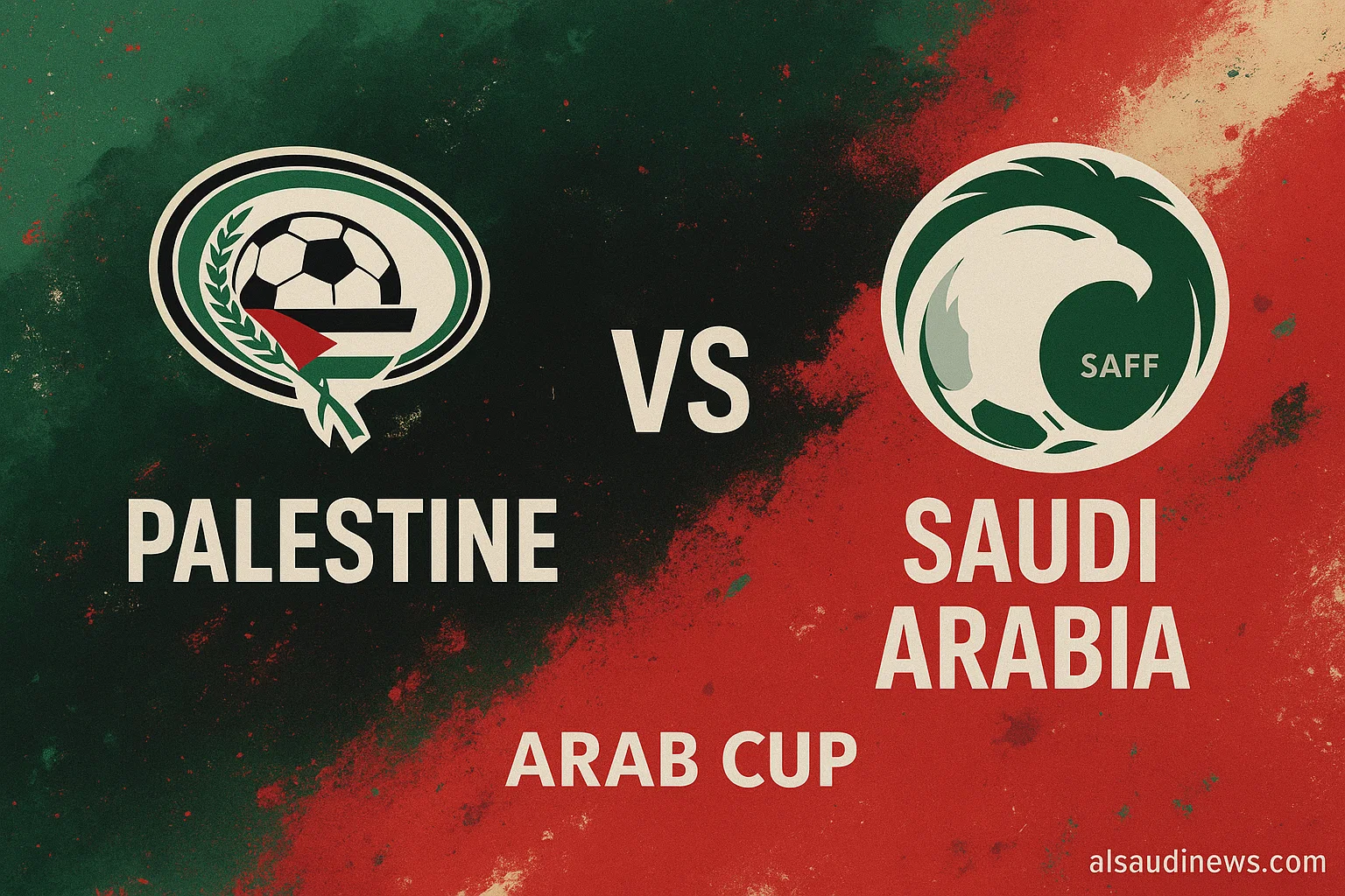 يلا شوت لعبة منتخب فلسطين ضد السعودية.. بدون تقطيع مشاهدة مباراة السعودية وفلسطين اليوم بث مباشر في ¼ نهائي كأس العرب