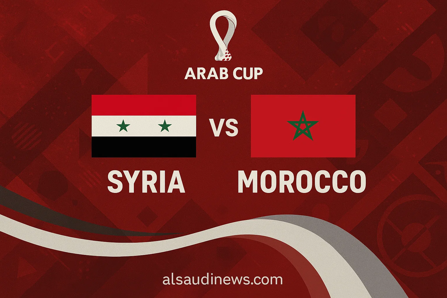 يلا شوت لعبة منتخب المغرب ضد سوريا.. بدون تقطيع مشاهدة مباراة سوريا والمغرب اليوم بث مباشر في ¼ نهائي كأس العرب