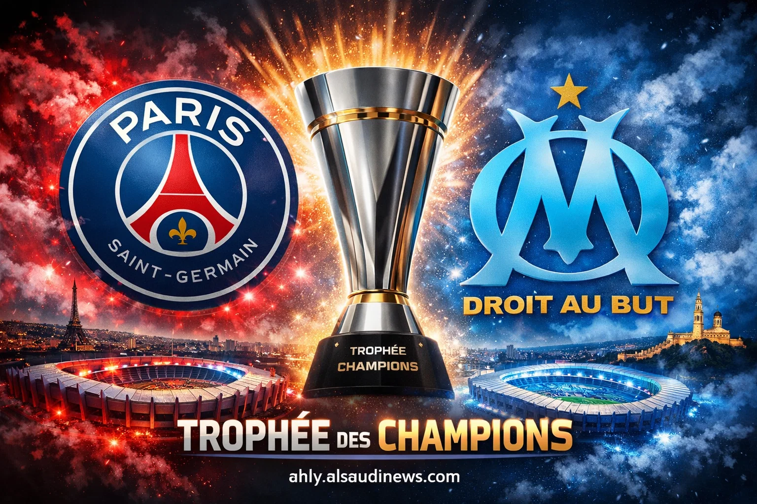 يلا شوت بي اس جي ضد أولمبيك مارسيليا.. بدون تقطيع مشاهدة مباراة باريس سان جيرمان ومارسيليا اليوم بث مباشر في كأس السوبر الفرنسي