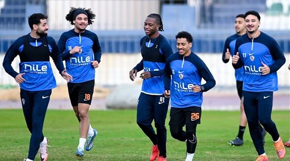 الزمالك يستعد لمواجهة المصرى بتدريبات قوية – يلا شوت