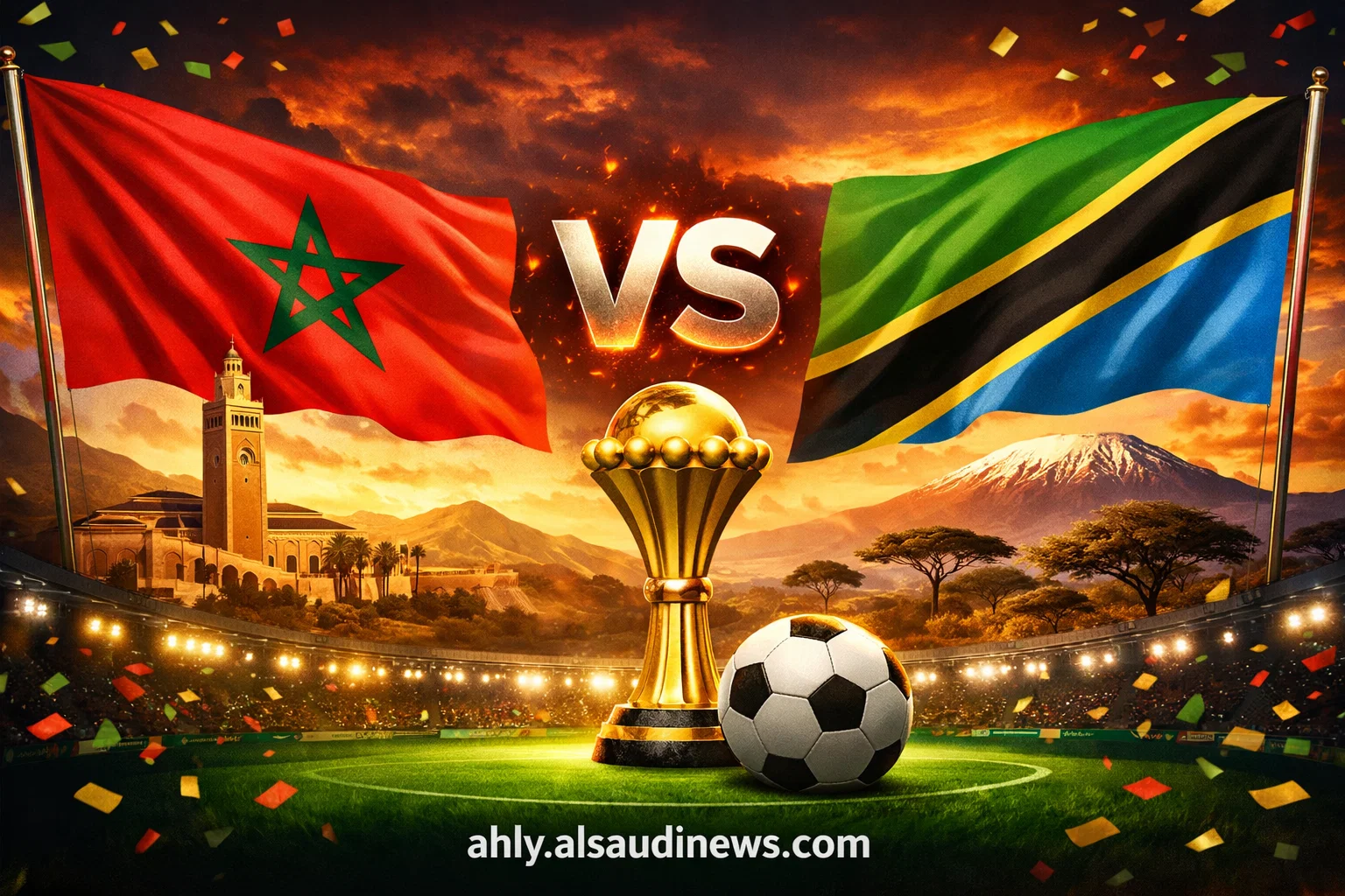 يلا شوت ماتش منتخب المغرب ضد تنزانيا.. مشاهدة مباراة المغرب وتنزانيا بث مباشر اليوم في الكان كأس أمم أفريقيا دور 16