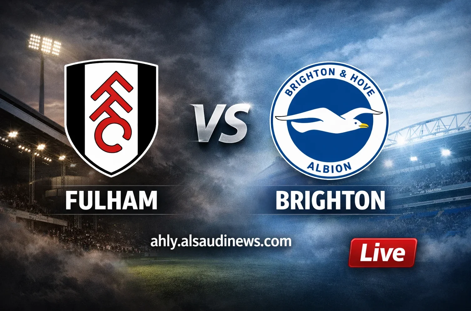 فوز فولهام ضد برايتون الآن.. نتيجة مباراة فولهام وبرايتون في الدوري الإنجليزي – يلا شوت