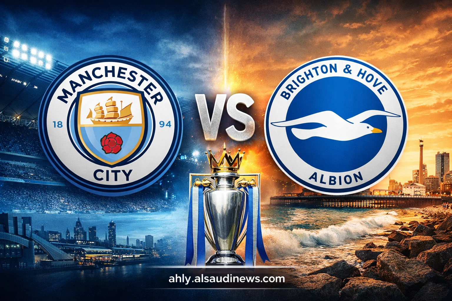 يلا شوت ماتش مان سيتي ضد برايتون.. مشاهدة مباراة مانشستر سيتي وبرايتون اليوم بث مباشر في الدوري الإنجليزي