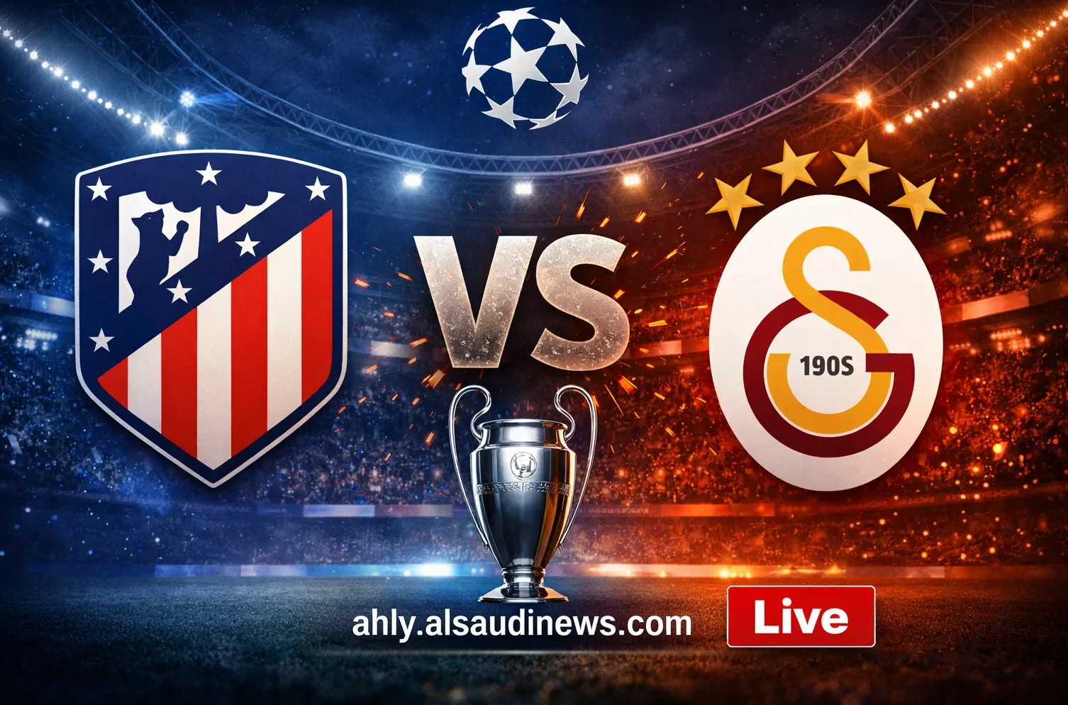 مشاهدة مباراة جلطة سراي وأتلتيكو مدريد بث مباشر اليوم في دوري أبطال أوروبا