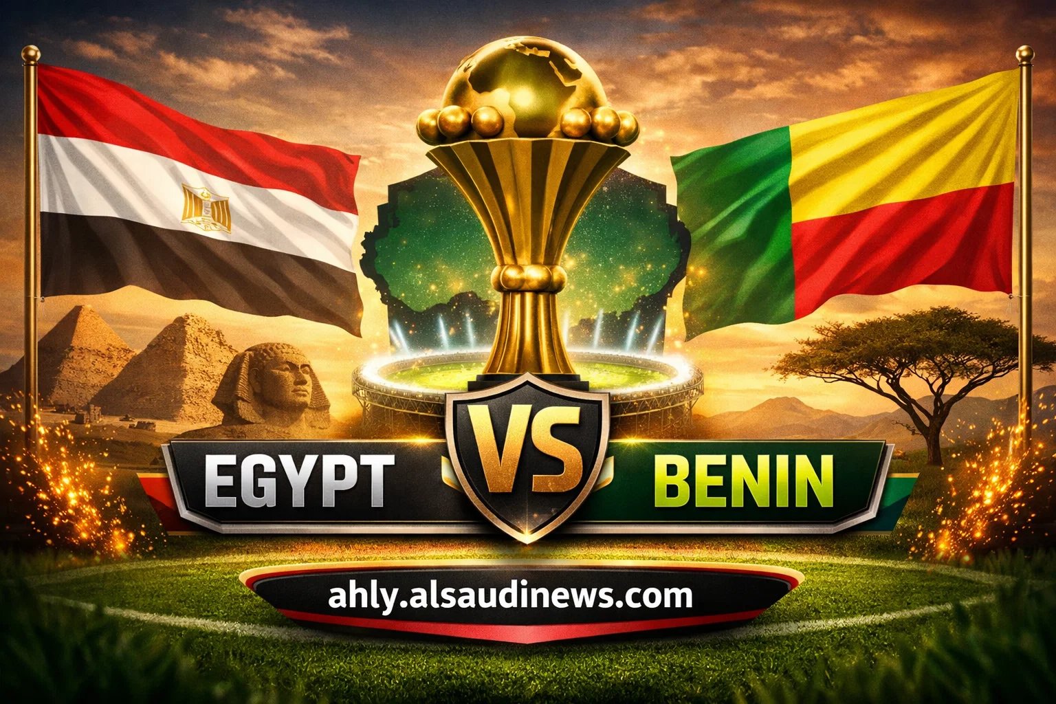 يلا شوت ماتش منتخب مصر ضد بنين.. بدون تقطيع مشاهدة مباراة مصر وبنين اليوم بث مباشر في دور الـ16 كأس أمم أفريقيا الكان