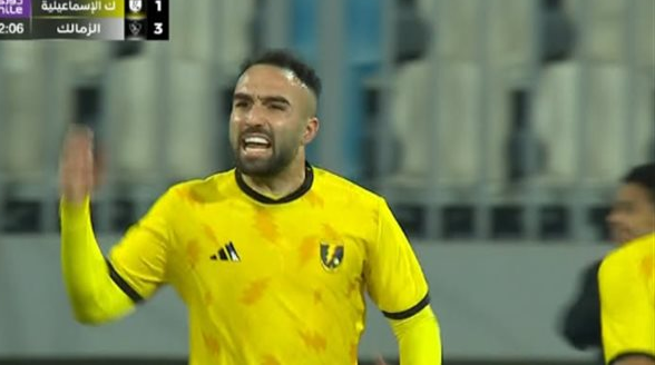 عمر السعيد يحرز الهدف الثاني لكهرباء الإسماعيلية أمام الزمالك – يلا شوت