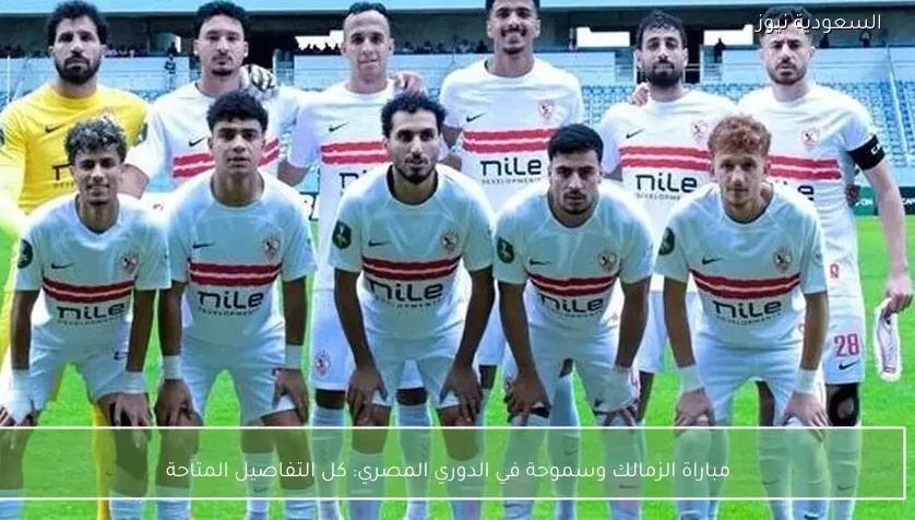 مباراة الزمالك وسموحة في الدوري المصري: كل التفاصيل المتاحة